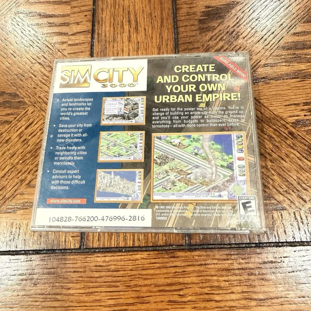 The Sims 1 Original PC Game 2002 EA Maxis Video Game Y2K Retro Retro Jewel Case